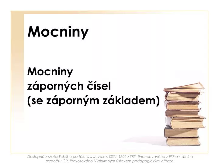 mocniny