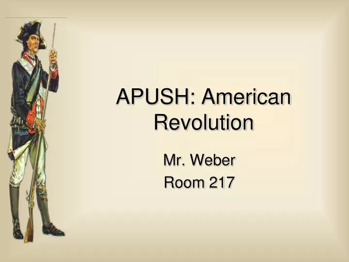 apush american revolution