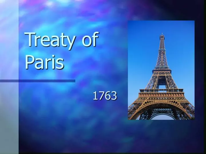 treaty of paris