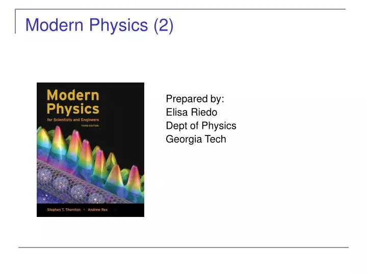 prepared by elisa riedo dept of physics georgia tech