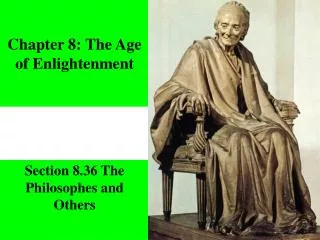 Chapter 8: The Age of Enlightenment