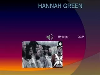 Hannah green