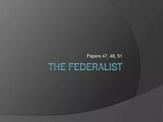 The Federalist