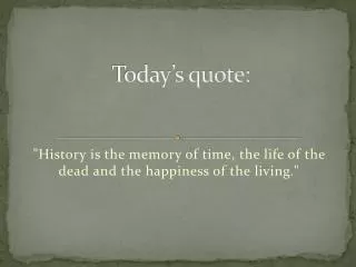today s quote