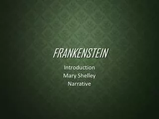 Frankenstein