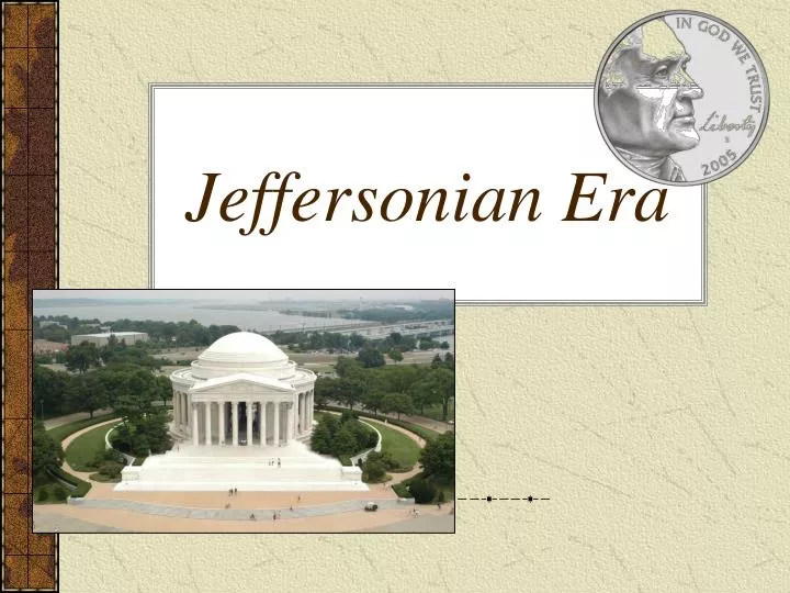 jeffersonian era