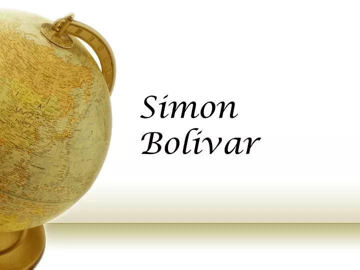 simon bolivar