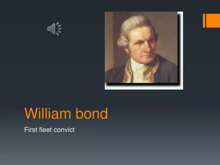 william bond