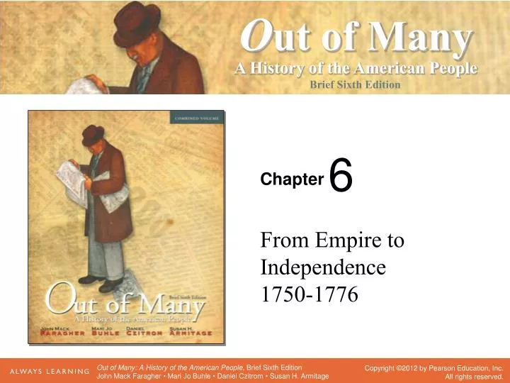 from empire to independence 1750 1776