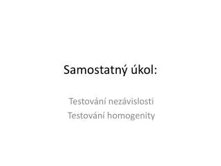 samostatn kol