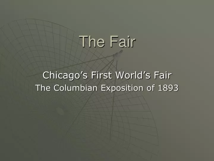 the fair