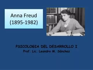 anna freud 1895 1982