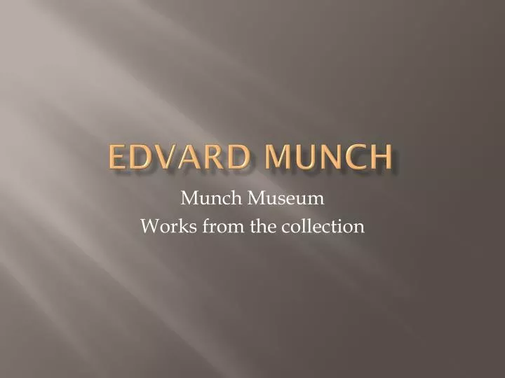 edvard munch
