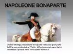 NAPOLEONE BONAPARTE - slide 1