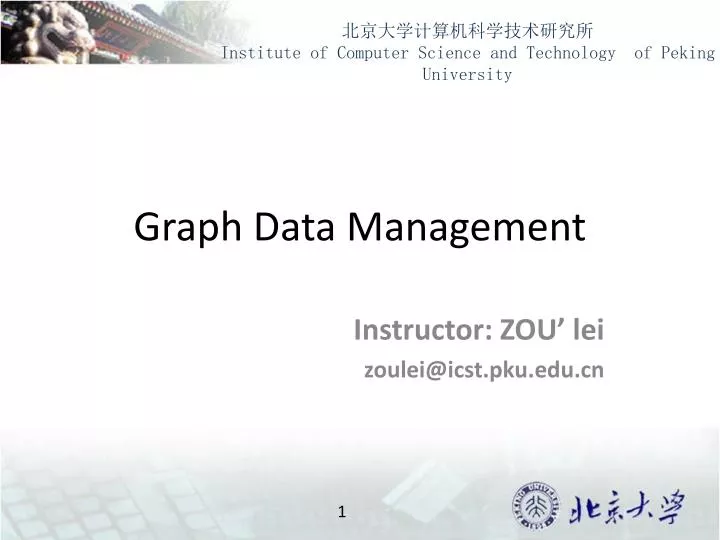 graph data management