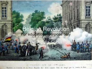 belgian revolution
