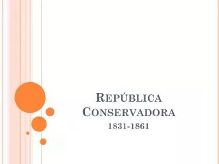 rep blica conservadora