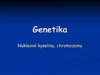 genetika