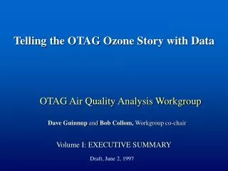 OTAG Air Quality Analysis Workgroup