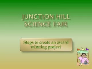 Junction Hill Science Fair