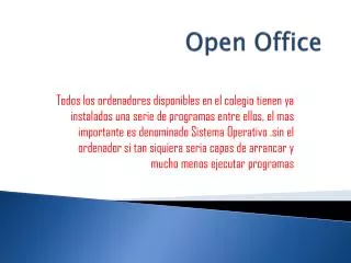 open office