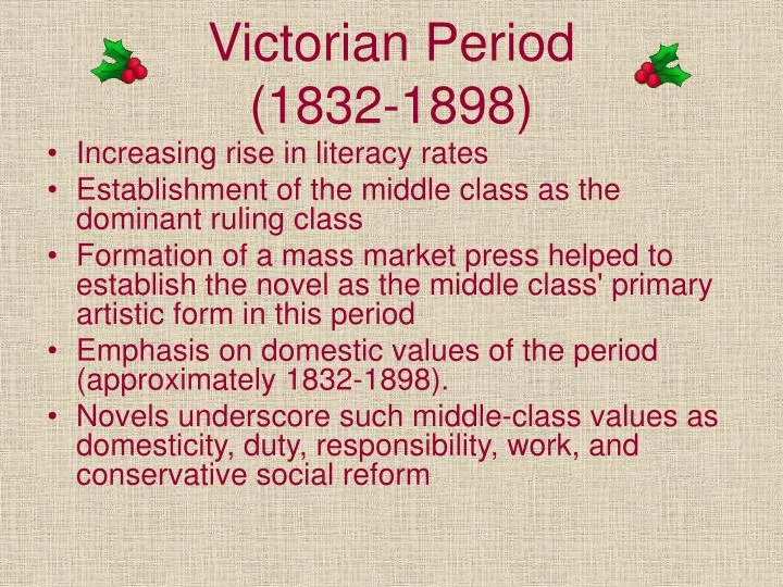 victorian period 1832 1898