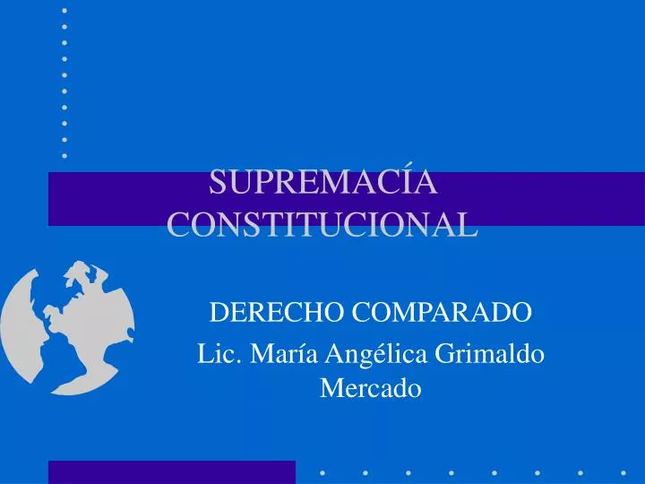 supremac a constitucional