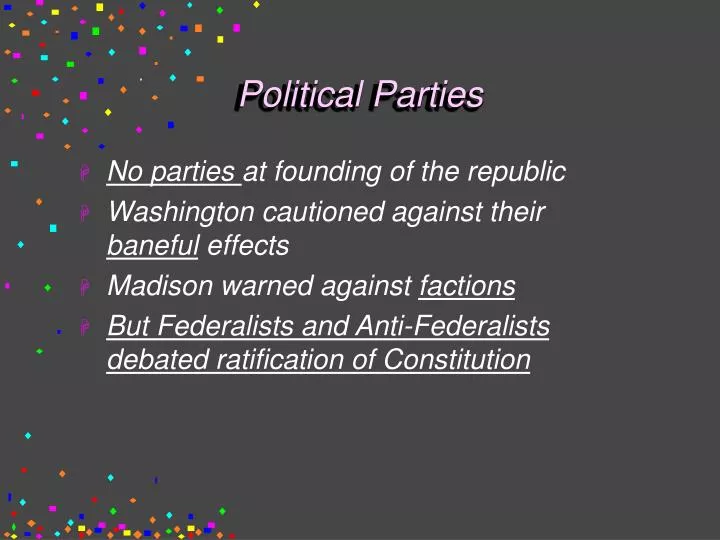 political parties