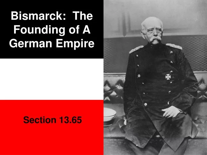 bismarck the founding of a german empire
