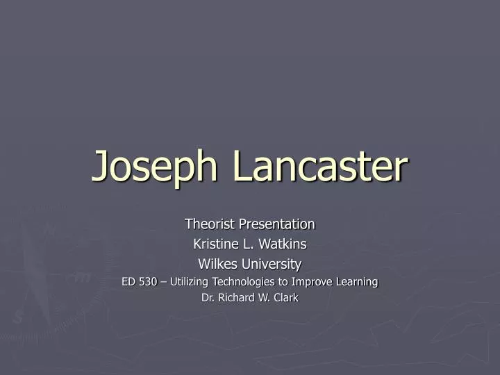 joseph lancaster