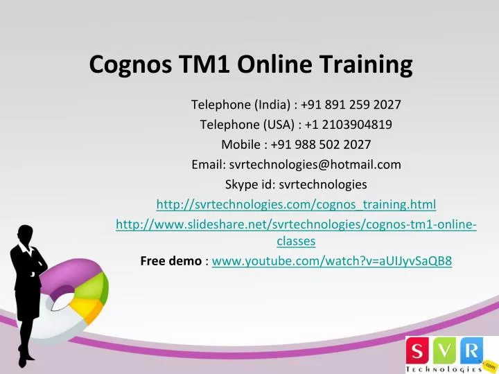 cognos tm1 online training