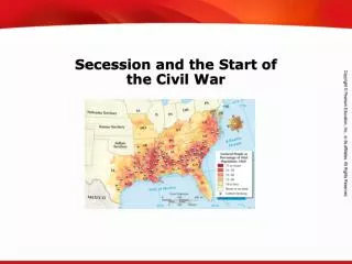 Secession and the Start of the Civil War
