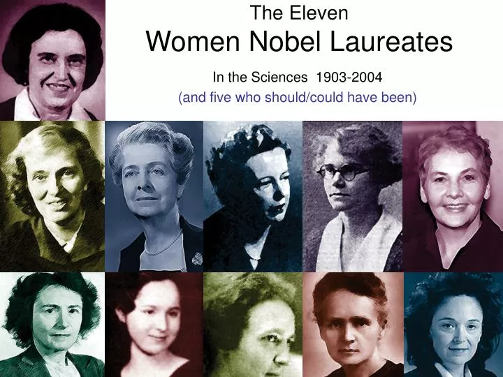 the eleven women nobel laureates