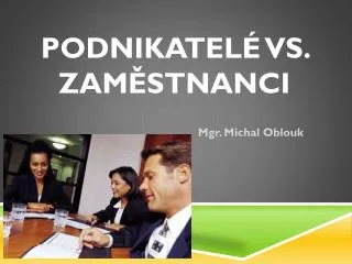 podnikatel vs zam stnanci