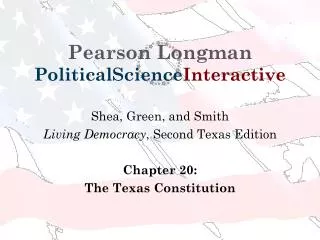 Pearson Longman PoliticalScience Interactive