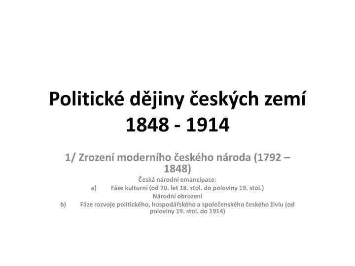 politick d jiny esk ch zem 1848 1914