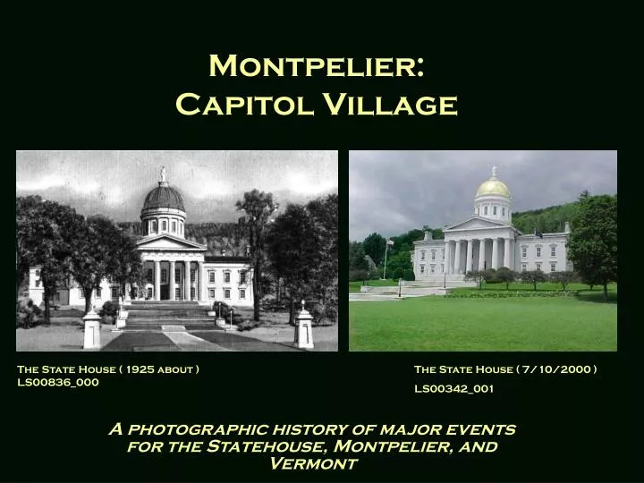 montpelier capitol village