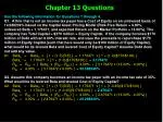 Chapter 13 Questions - slide 1