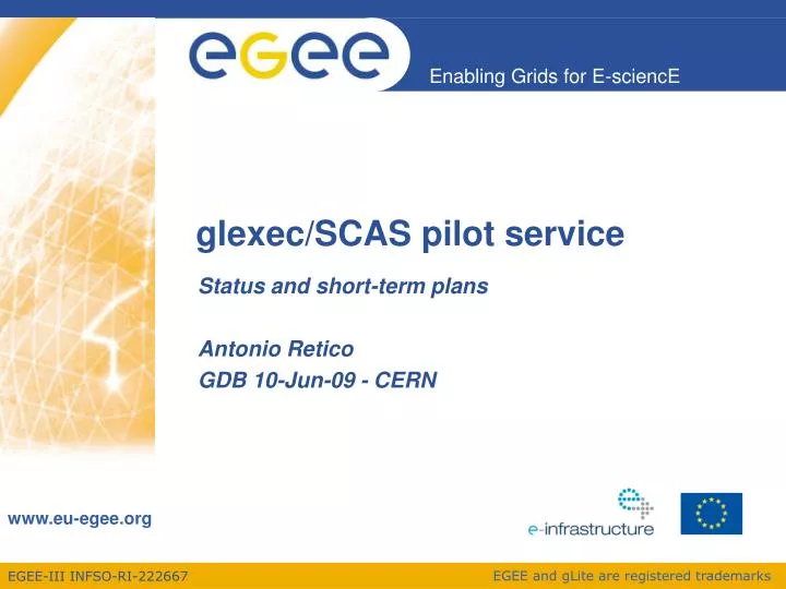glexec scas pilot service