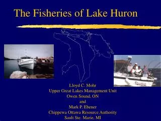 Lloyd C. Mohr Upper Great Lakes Management Unit Owen Sound, ON and Mark P. Ebener