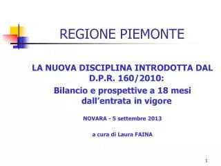 regione piemonte