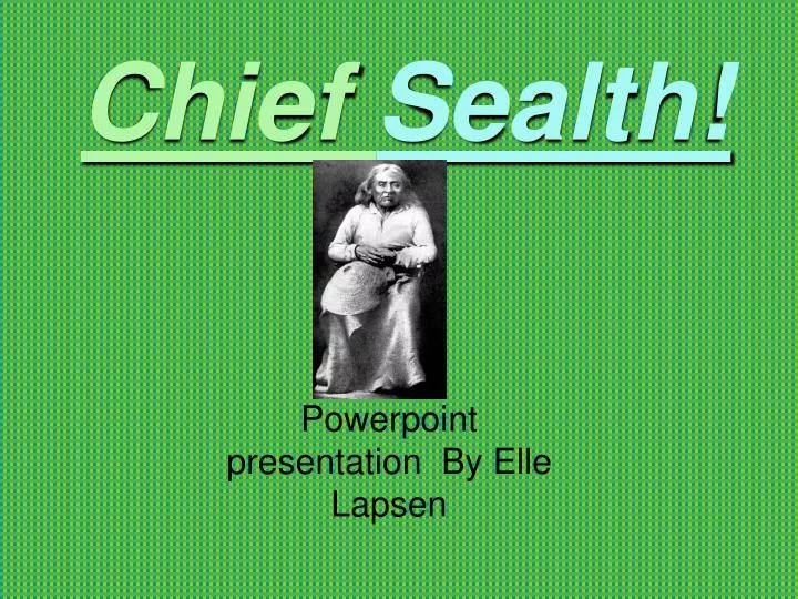 chief sealth