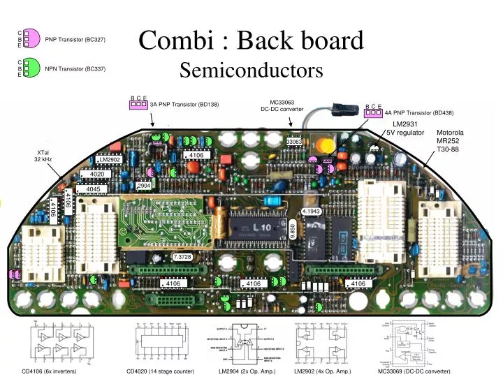 combi back board semiconductors
