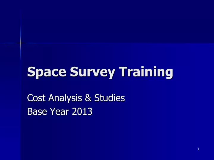 space survey training