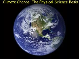 Climate Change: The Physical Science Basis