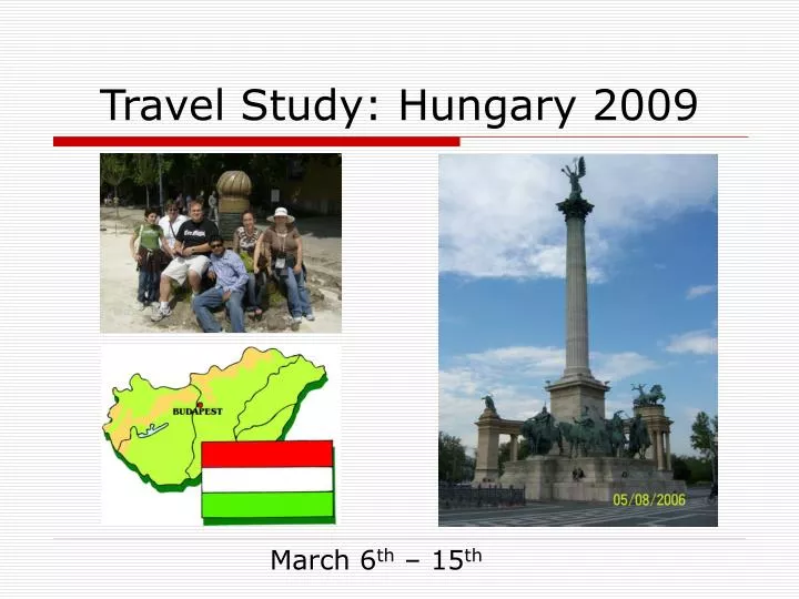 travel study hungary 2009