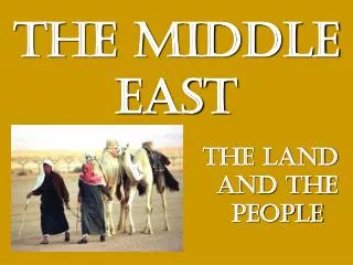 The Middle East