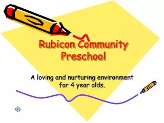 Rubicon Community Preschool