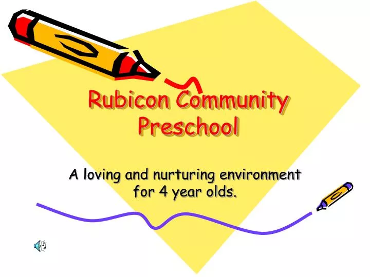 rubicon community preschool