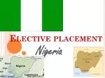 Elective placement - slide 1